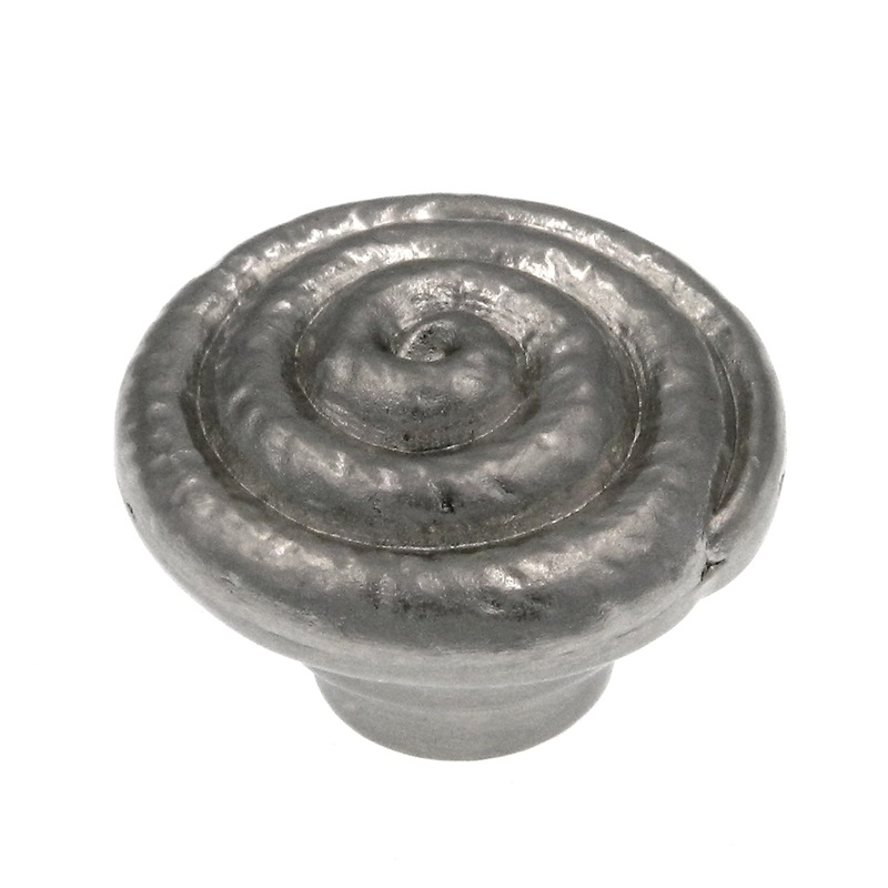 Hickory Hardware Grecian Revival Satin Nickel Round 1 1/4 Cabinet Knob P7351-SN