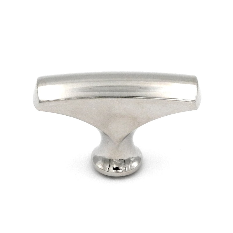 Hickory Hardware Greenwich Bright Nickel Rectangle 1 3/4 Cabinet Knob P3372-14