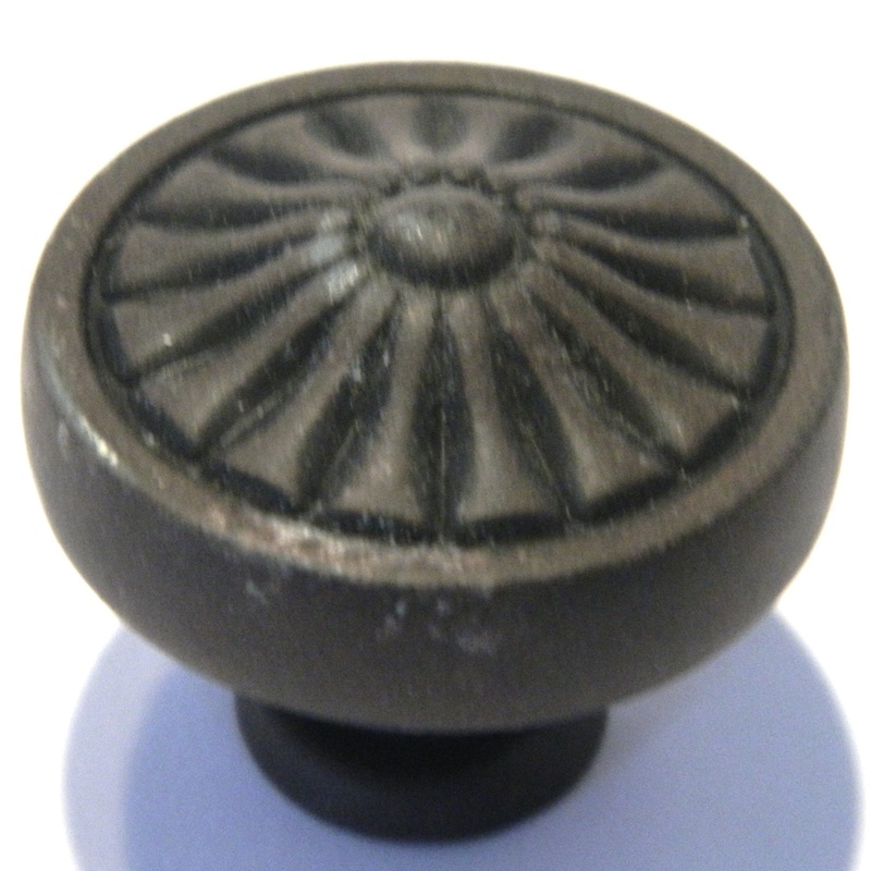 KBC Black Iron Round 1 1/4 Cabinet Knob 54982-9212