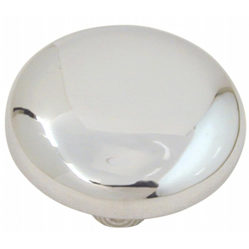Ultra Designers Edge Polished Chrome Round 1 1/4 Cabinet Knob 41598
