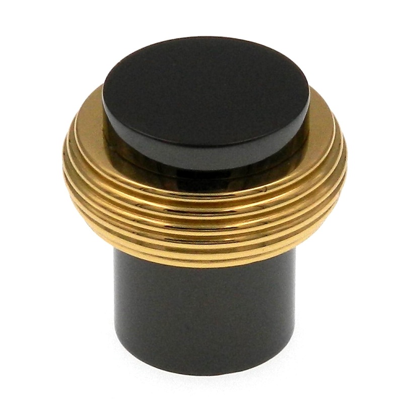 Amerock Allison 3/4 Polished Brass Solid Brass Flat-Top Cabinet Knob Pull BP1963-BNB