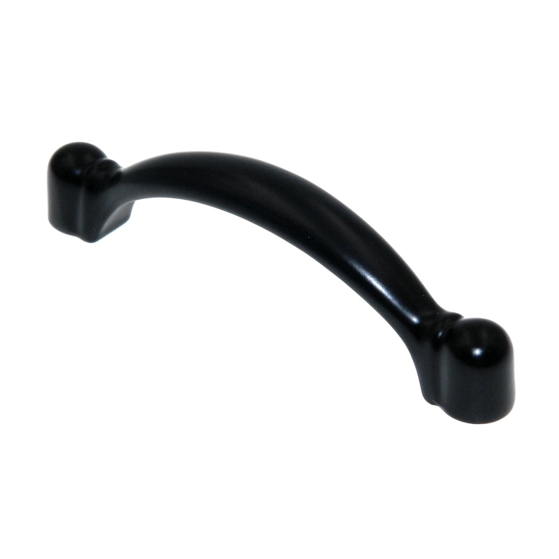 Amerock Allison Matte Black 3 Arch Cabinet Handle Pull BP3441-MB