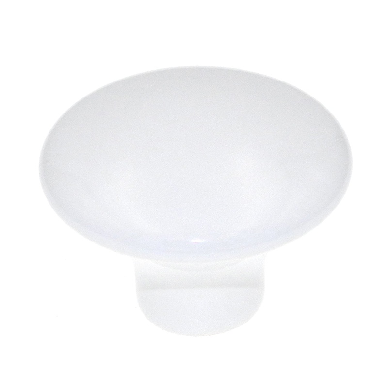 Amerock Ceramics 1 7/16 White Round Cabinet Porcelain Knob BP70636-30