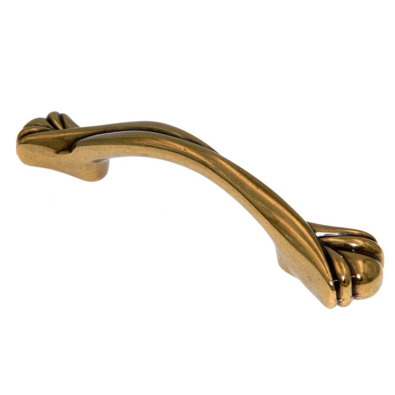 Amerock Expressions BP1471-R1 Regency Brass 3 and 3 3/4cc (96mm) Cabinet Pull