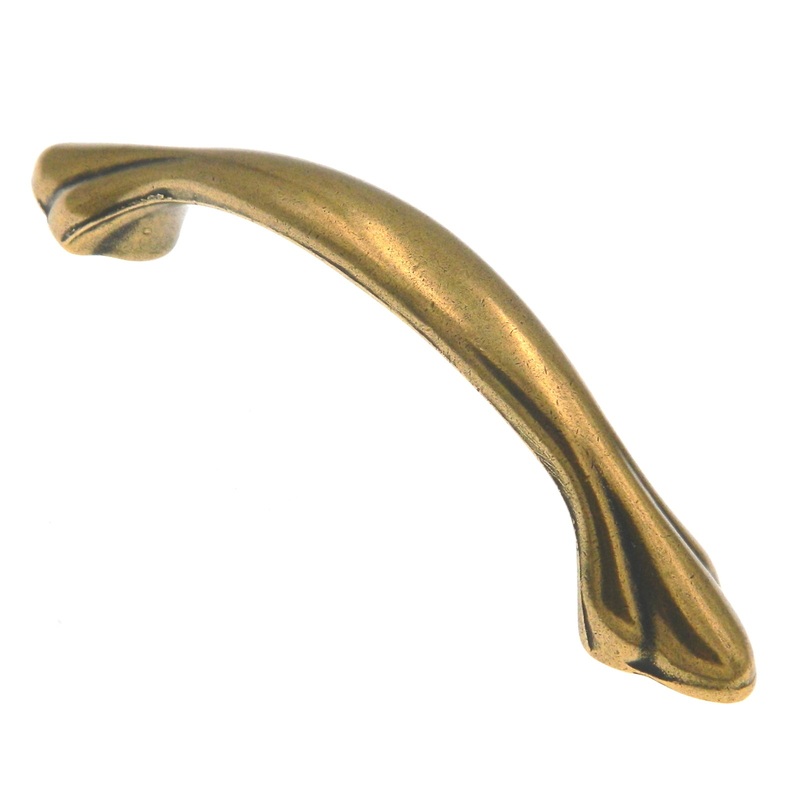 Amerock Radiance Regency Brass 3 Arch Cabinet Handle Pull BP1394-R1