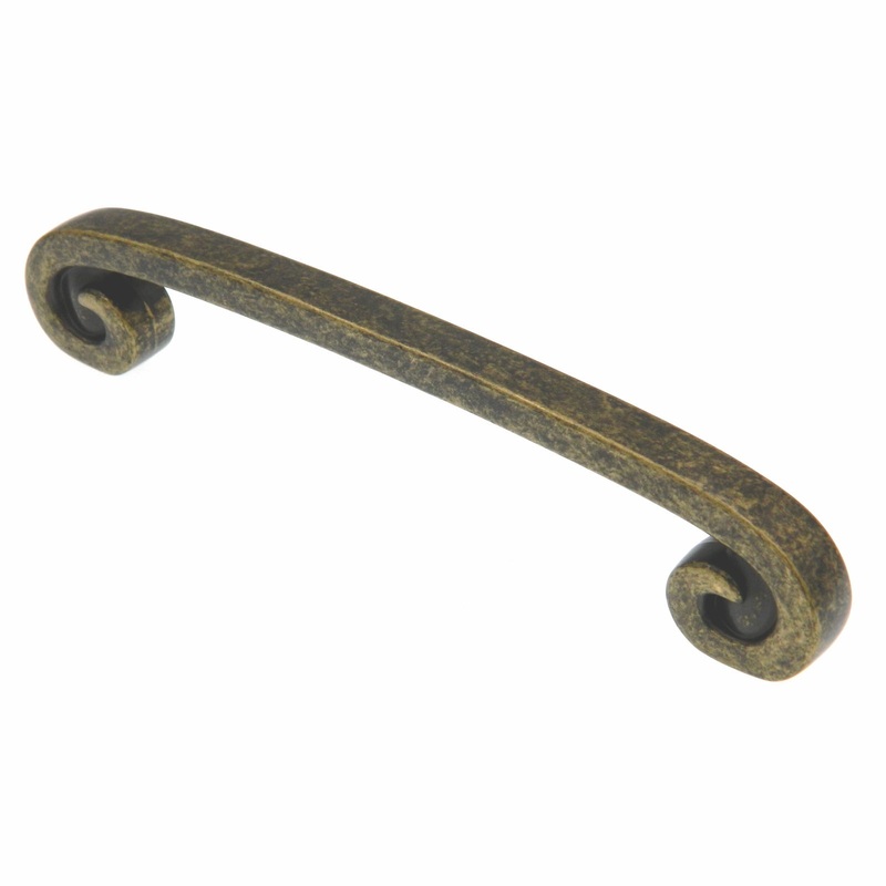 Amerock Swirl’Z BP19260-R2 Weathered Brass 5 (128mm) Swirl Cabinet Handle Pull