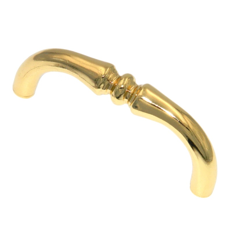 Amerock Traditional Classics 3cc Polished Brass Cabinet Handle Pull BP834-3