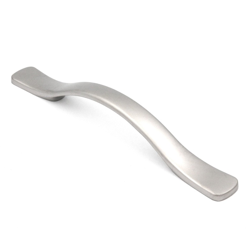 Belwith Hickory P2164-PN Euro Contemporary 4 Pearl Nickel Arch Cabinet Handle Pull
