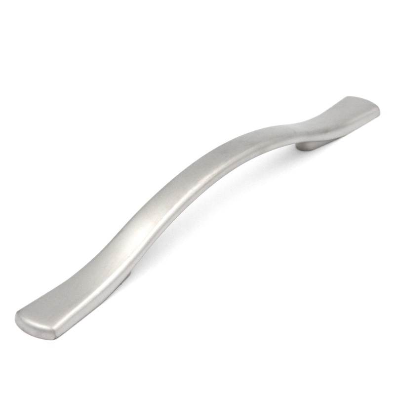 Belwith Hickory P2165-PN Pearl Nickel Euro Contemporary 5cc (128mm) Handle Pull