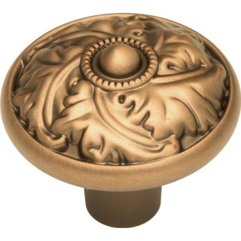 Belwith Keeler D2-15R Wellington Bronze 1 1/4 Cabinet Knob Pulls Acanthus