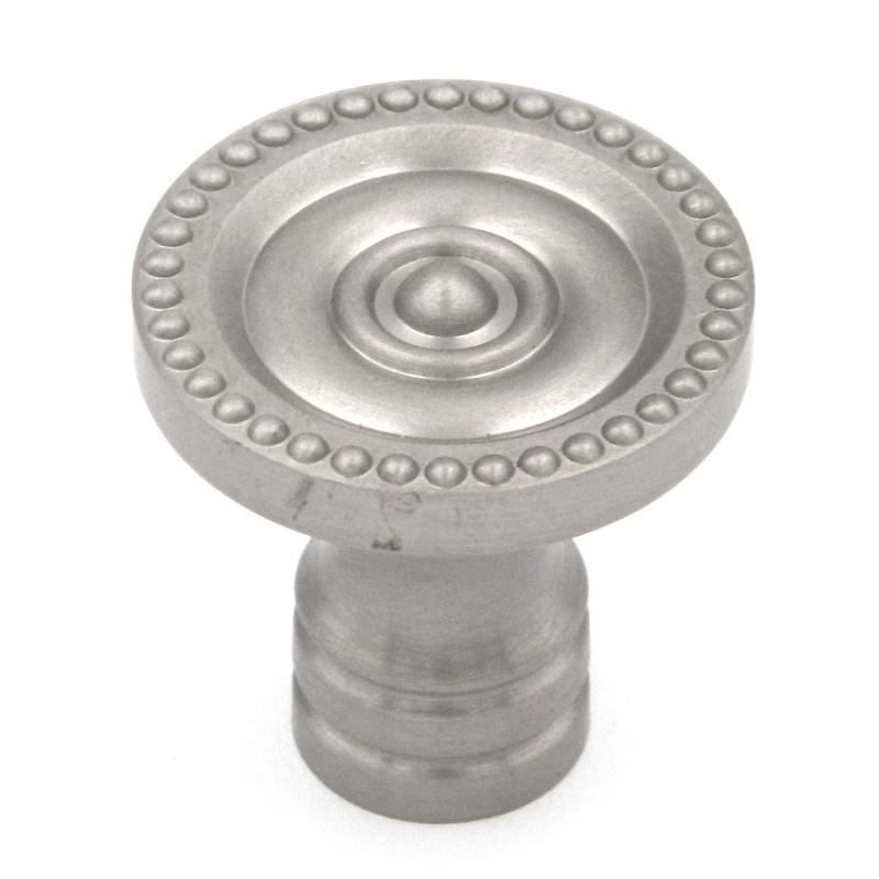 Belwith Keeler P435 Satin Nickel 1 1/4 Round Disc Cabinet Knob Pulls Savannah
