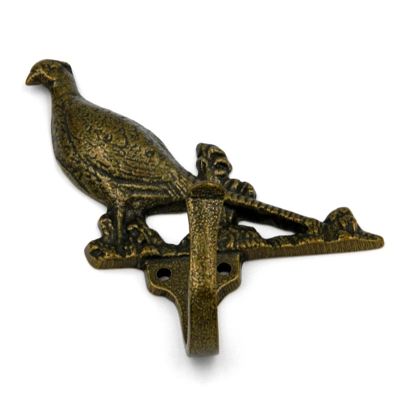 Hickory Hardware Natural Wonders 4 3/16 Antique Brass Single Hook P28622-AB