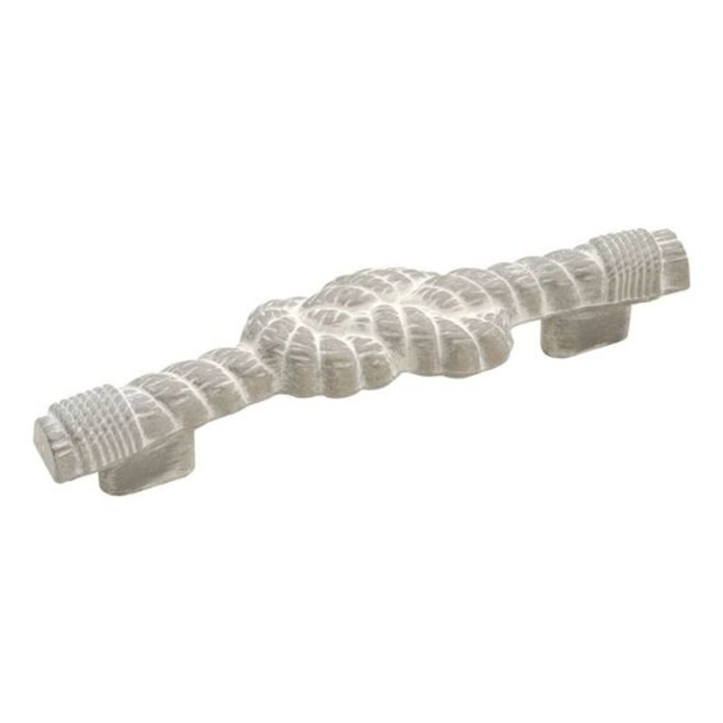 Hickory Hardware PA1822-WW South Seas Rope Knot 3, 3 3/4 (96mm) Whitewash Bar Cabinet Handle Pull