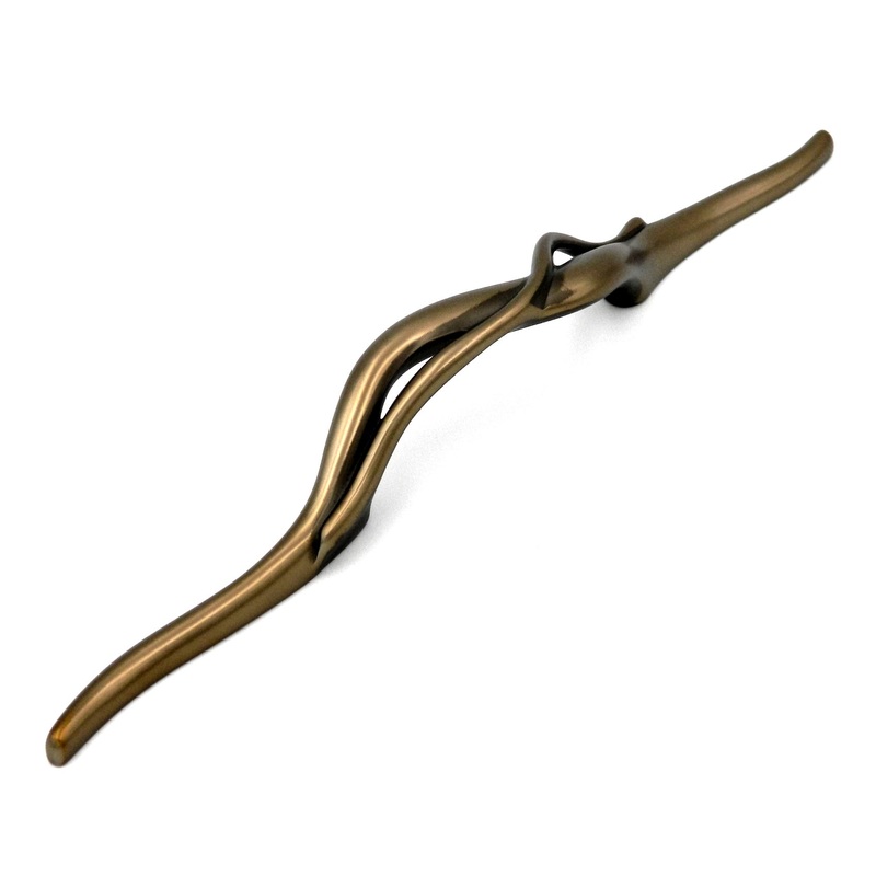 Keeler P6252-VBN Vibrant Brown Nickel Amaranta 3 3/4cc Solid Brass Handle Pull