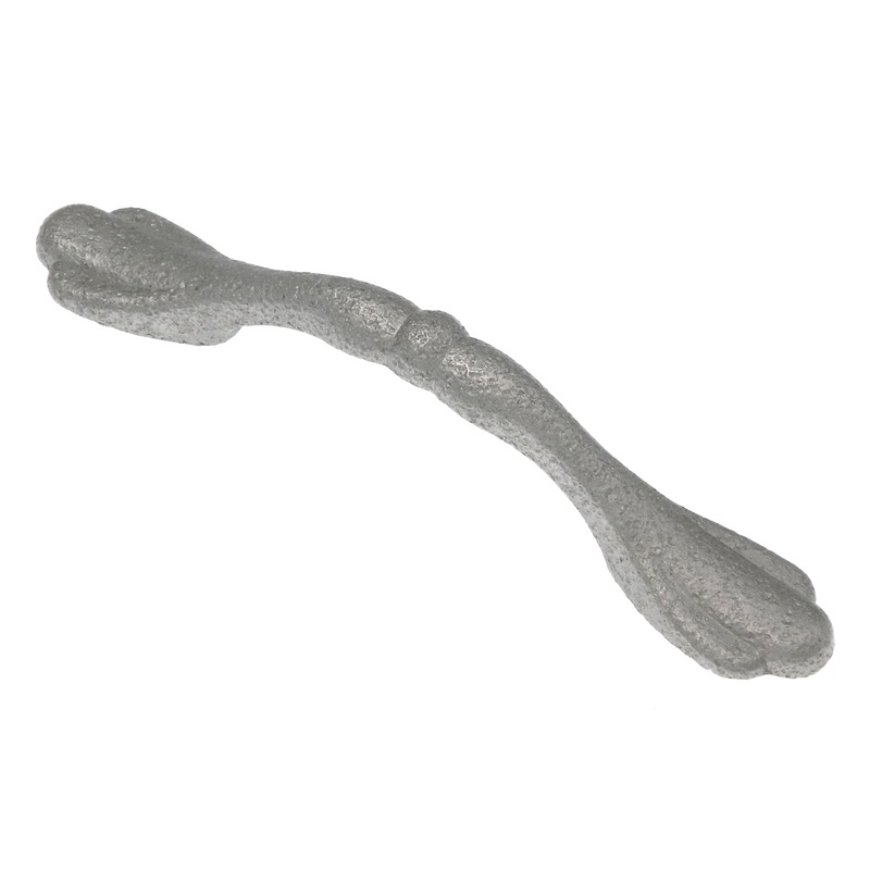 10 Pack of Ancient Treasures Rustic Hammered C025SAT Satin Chrome 3cc Arch Pull