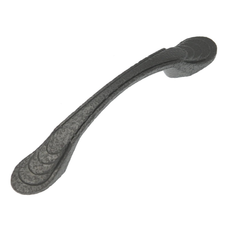 10 Pack of Ancient Treasures Rustic Hammered C034PTM Platinum 3cc Arch Pull