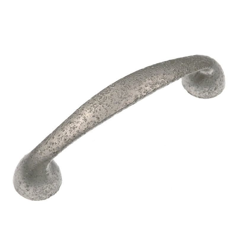 10 Pack of Ancient Treasures Rustic Hammered C037SAT Oil Rubbed Bronze 3 3/4 (96mm)cc Arch Pull