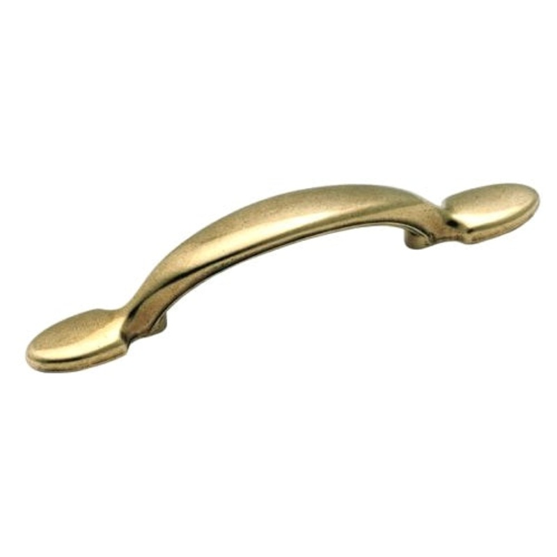 Amerock 3cc Regency Brass Cabinet Handle Pull BP76272-R1