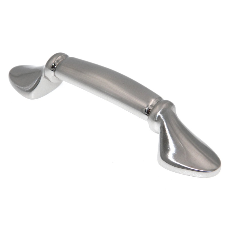 Amerock 3cc Sterling Nickel Cabinet Porcelain Handle Pull BP981-G9