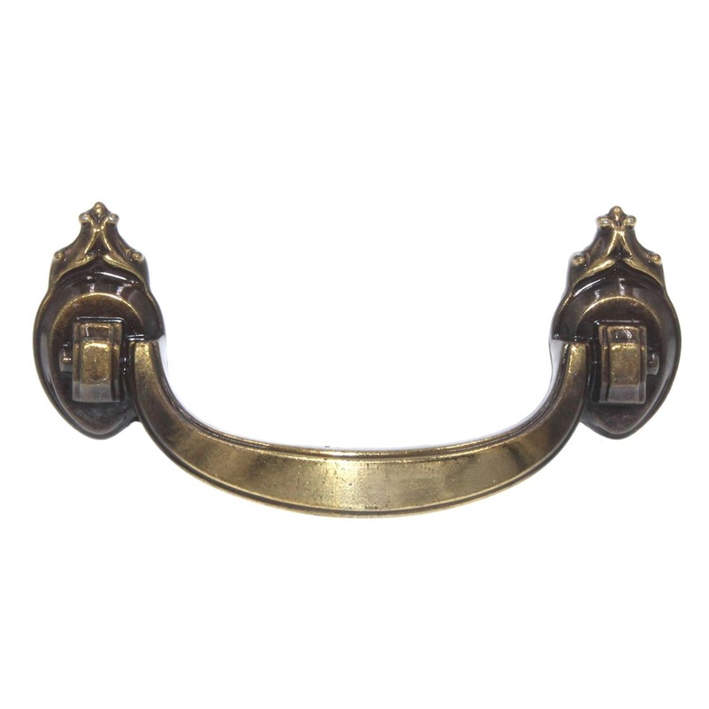 Amerock BP739-AE Antique English 3cc Fixed Drop Pull Traditional Classics