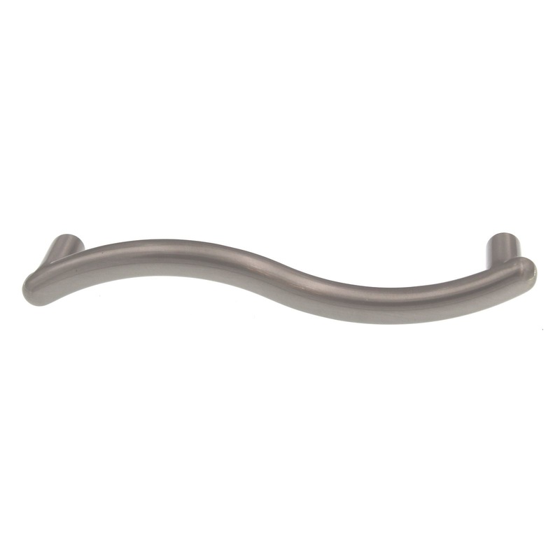 Amerock Contemporary BP4478-G10 Satin Nickel 3 3/4 (96mm)cc Cabinet Handle Pull