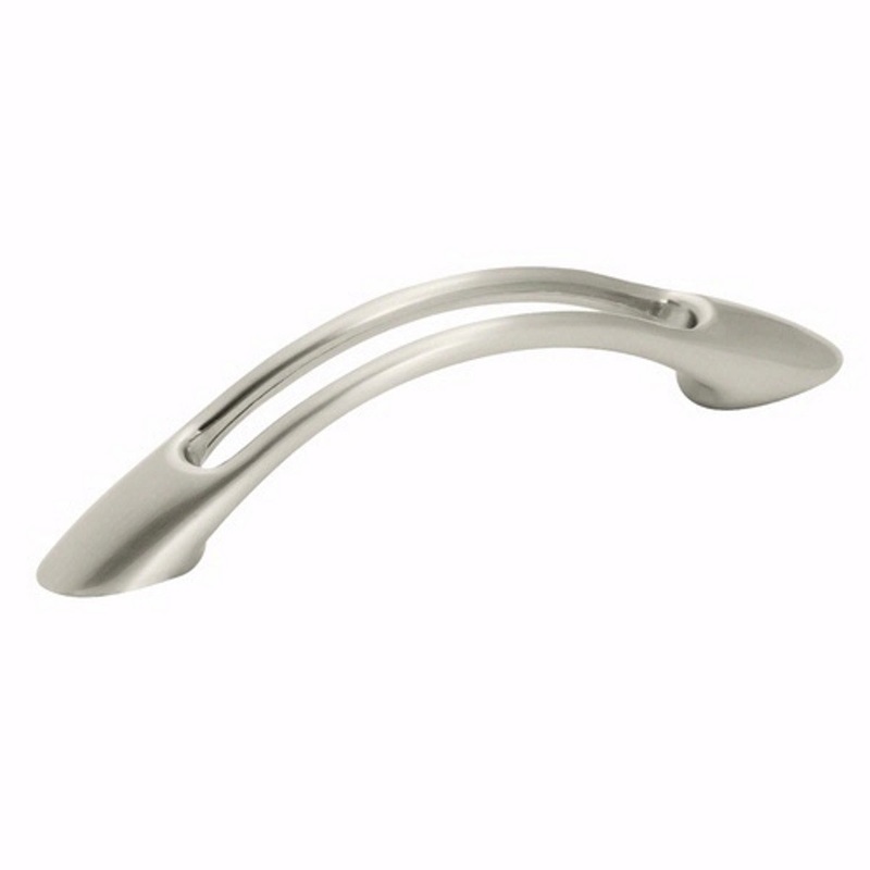 Amerock Essential’Z BP19259-G10 Satin Nickel 3 Bow Cabinet Handle Pull
