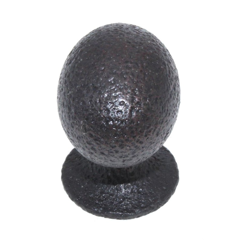 Ancient Treasures Rustic Hammered Oil Rubbed Bronze 1 3/8 Pull Knob C003ORB, 10 Pack