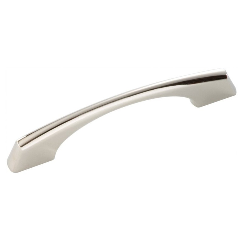 Hickory Greenwich P3370-14 Bright Nickel 3,3 3/4 (96mm)cc Cabinet Handle Pull