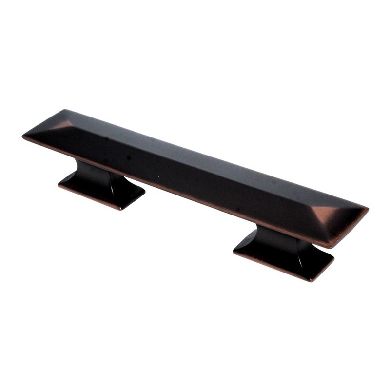 Hickory Hardware Bungalow Oil-Rubbed Bronze 3, 3 3/4 (96mm)cc Cabinet Bar Pull P2153-OBH