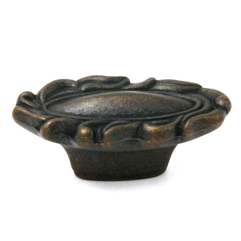 Hickory Hardware Foxglove Windover Antique 3/4cc Ornate Cabinet Knob Pull PA1112-WOA