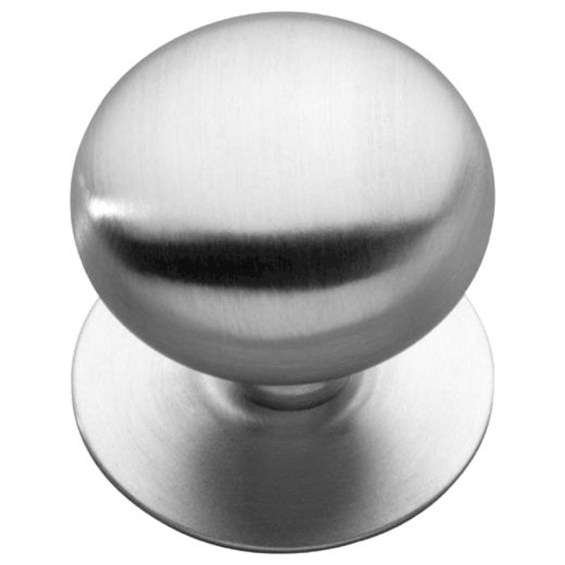 Hickory Hardware Palazzo Satin Chrome 1 3/8 Solid Brass Cabinet Knob P546-26D