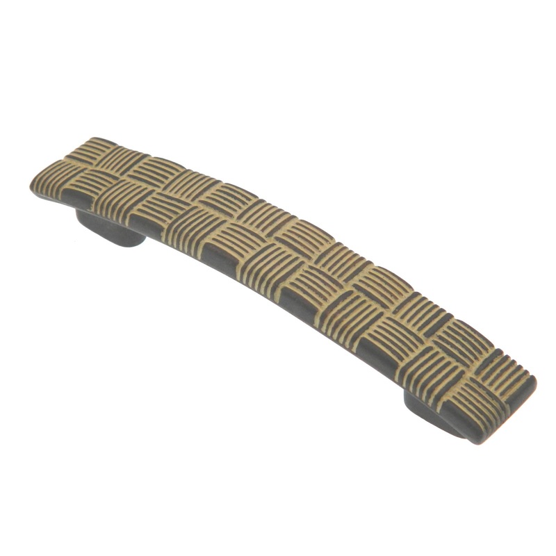 Hickory Hardware Tapestry Biscayne Antique 3, 3 3/4 (96mm)cc Cabinet Handle Pull PA1421-BYA