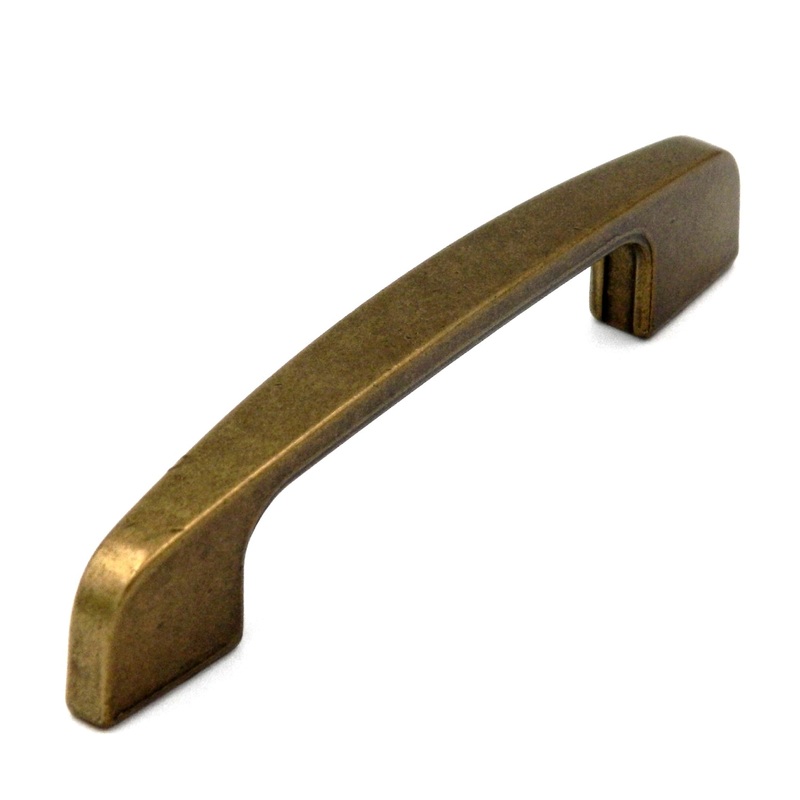 Hickory Modern Accents P14114-LB Lustre Brass 3cc Arch Cabinet Handle Pull
