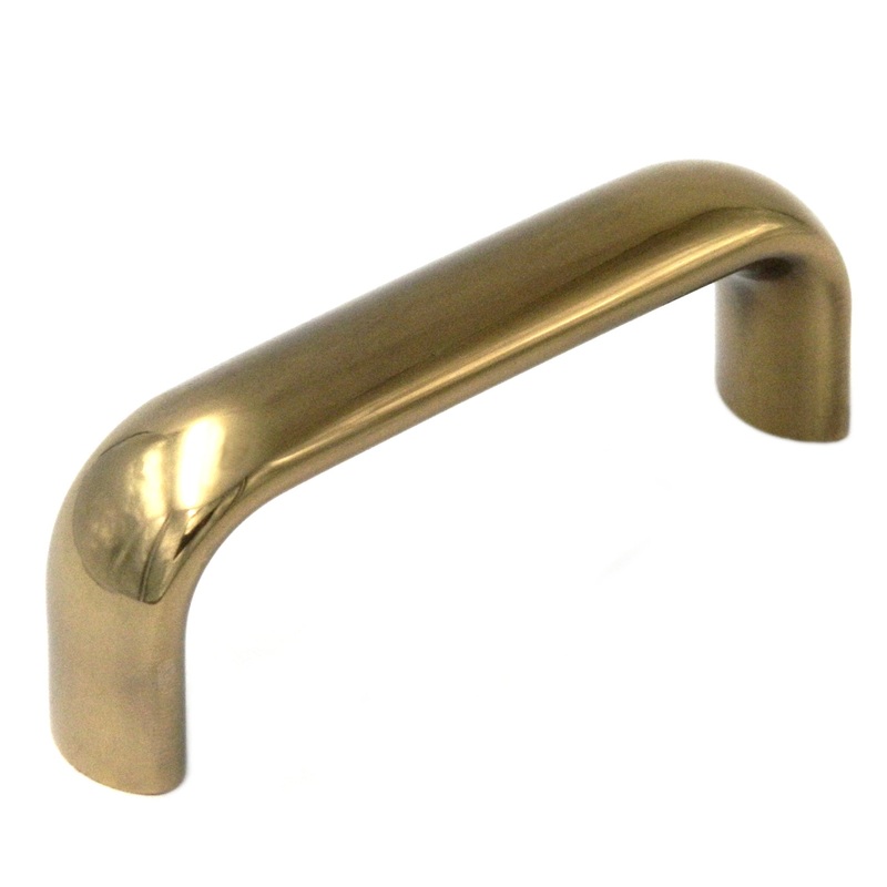 Keeler Power & Beauty K101 Solid Sherwood Antique Brass 3cc Cabinet Handle Pull