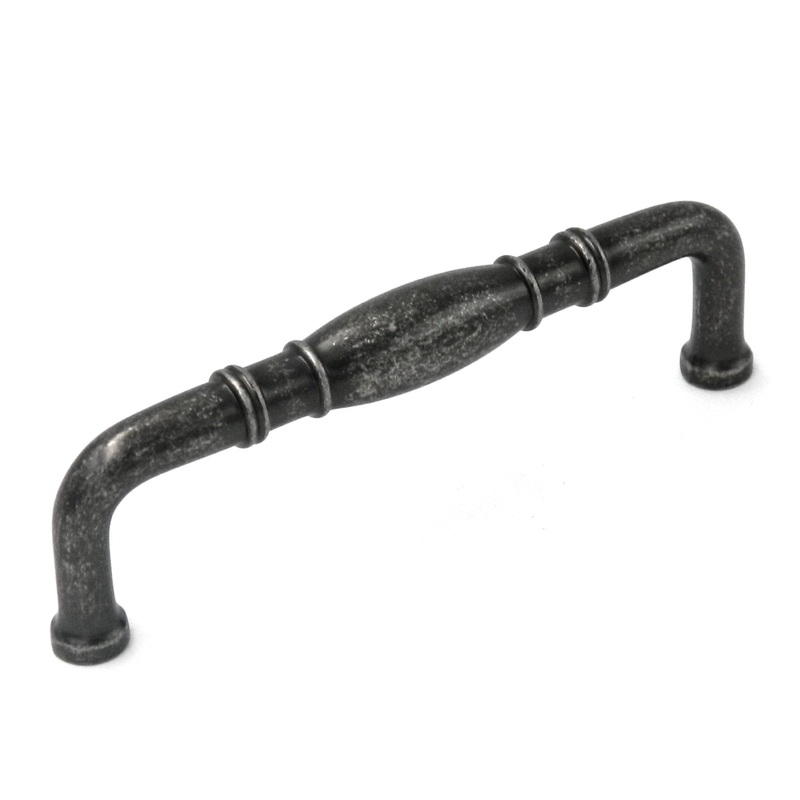 Keeler Prestige K52-BNV Black Nickel Vibed 3 3/4cc Solid Brass Cabinet Handle Pull