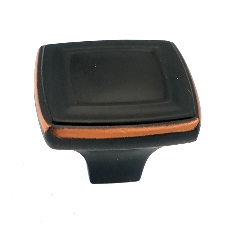10 Pack Hickory Hardware Corinth 1 7/16 Oil Rubbed Bronze Cabinet Knob P3180-OBH