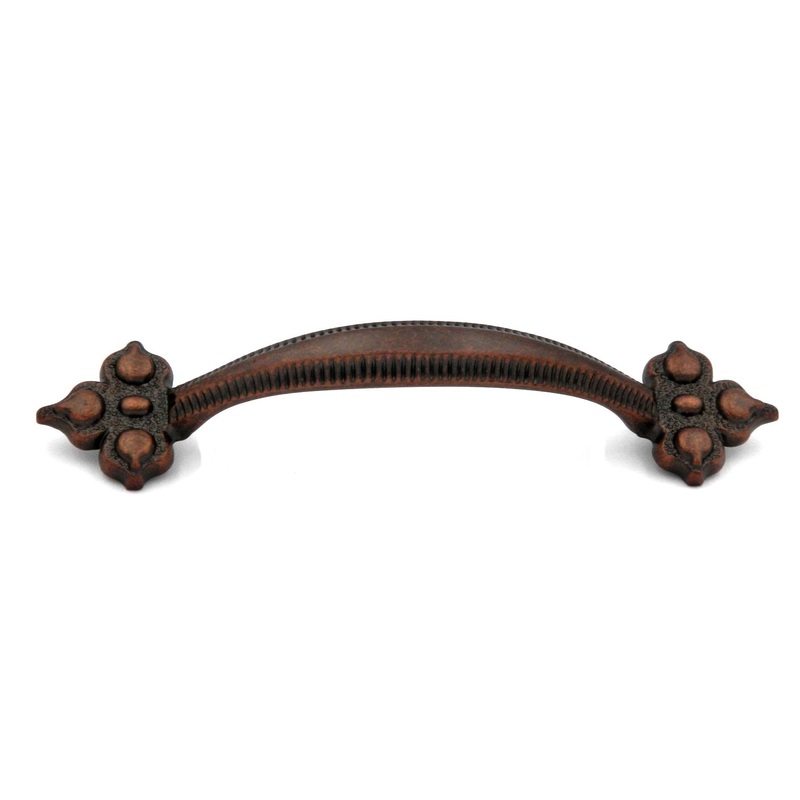 Belwith Keeler Spanish Gothic P3021-DAC Dark Antique Copper 3 3/4cc (96mm) Handle Pull