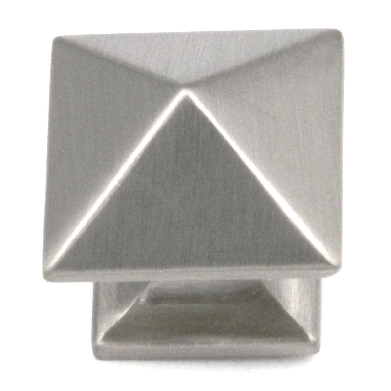 Belwith Keeler Studio 1 Satin Nickel Cube Cabinet Knob P3014-SN