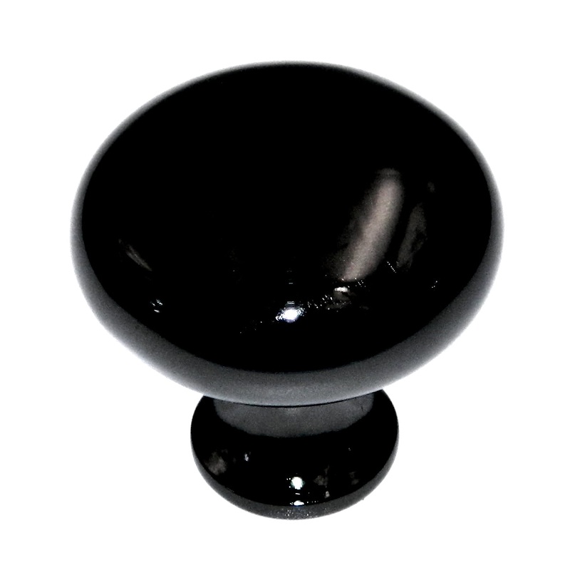 Better Home Products 1 1/4 Antique Nickel Round Mushroom Smooth Cabinet Knob BHP018AN