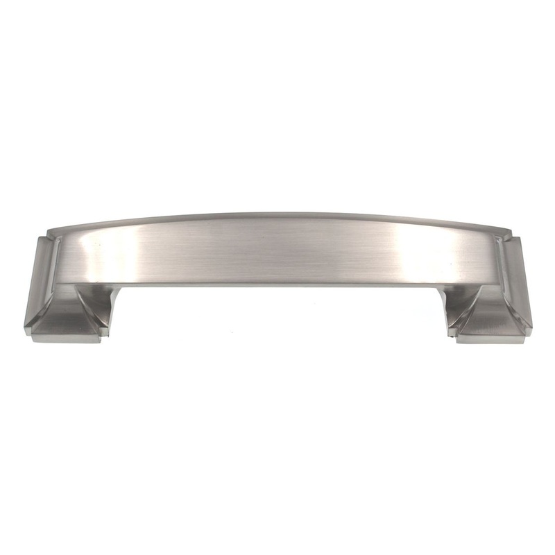 Hickory Bridges P3234-SN Satin Nickel 3, 3 3/4 (96mm), 5 (128mm)cc Cabinet Cup Pull
