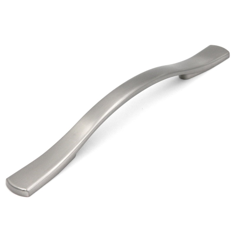 Hickory Euro-Contemporary P2165-SN Satin Nickel 5 (128mm)cc Cabinet Handle Pull