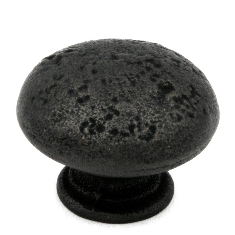 Hickory Hardware Basaltic 1 1/2 Windover Antique Round Mushroom Cabinet Knob P3141-WOA
