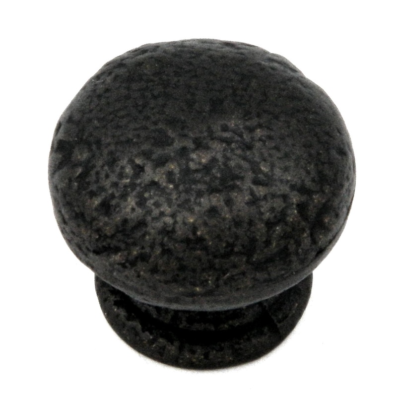 Hickory Hardware Basaltic 1 1/4 Windover Antique Round Mushroom Cabinet Knob P3142-WOA