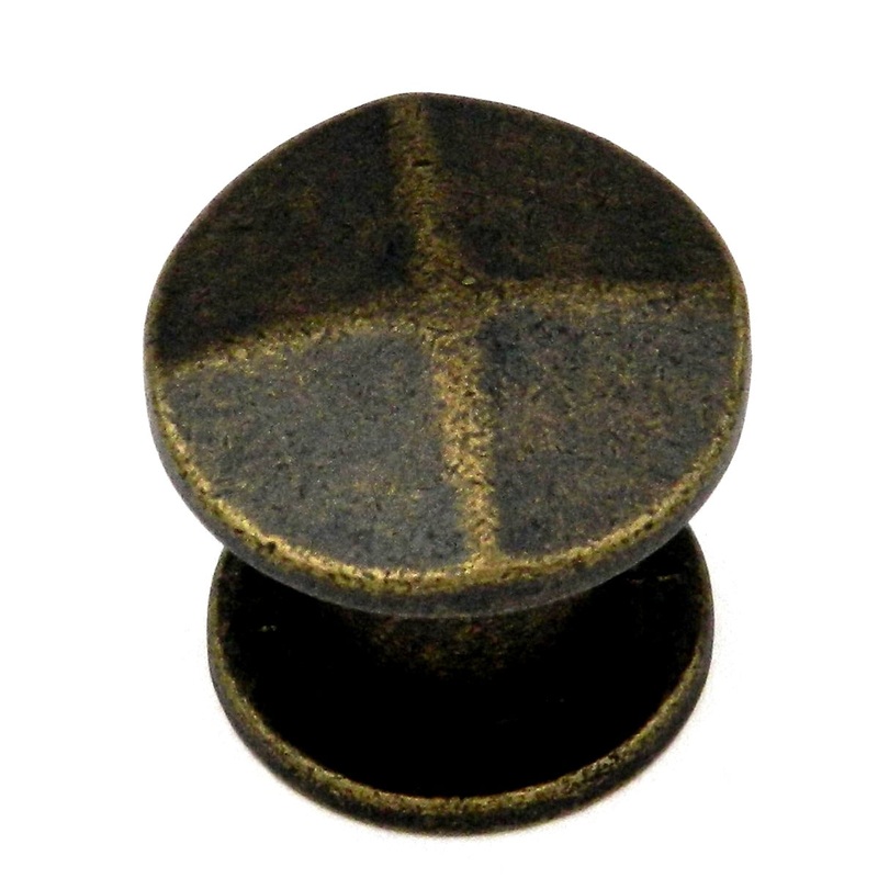 Hickory Hardware Corinth 1 3/16 Windover Antique Round Cabinet Knob P3184-WOA
