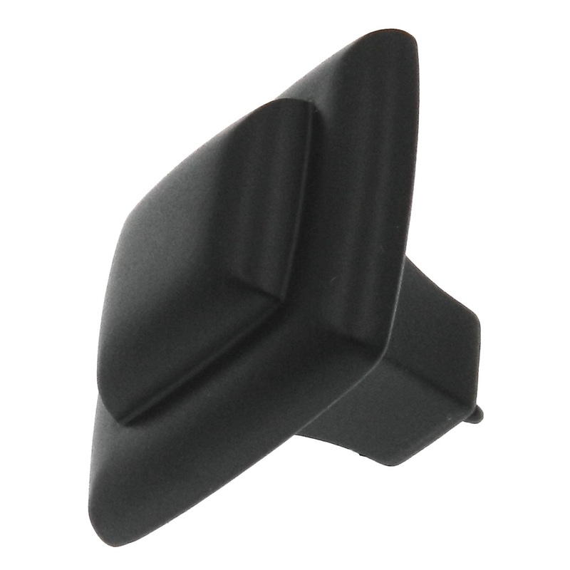 Hickory Hardware Corinth 1 5/16 Matte Black Square Cabinet Knob P3182-MB