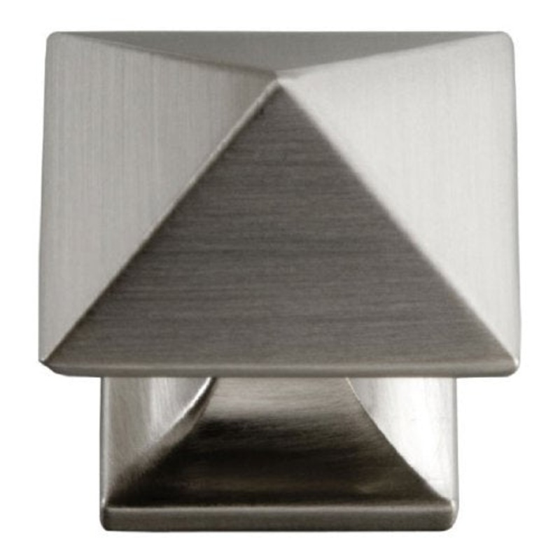 Hickory Hardware Studio 1 Stainless Steel Cube Cabinet Knob P3014-SS