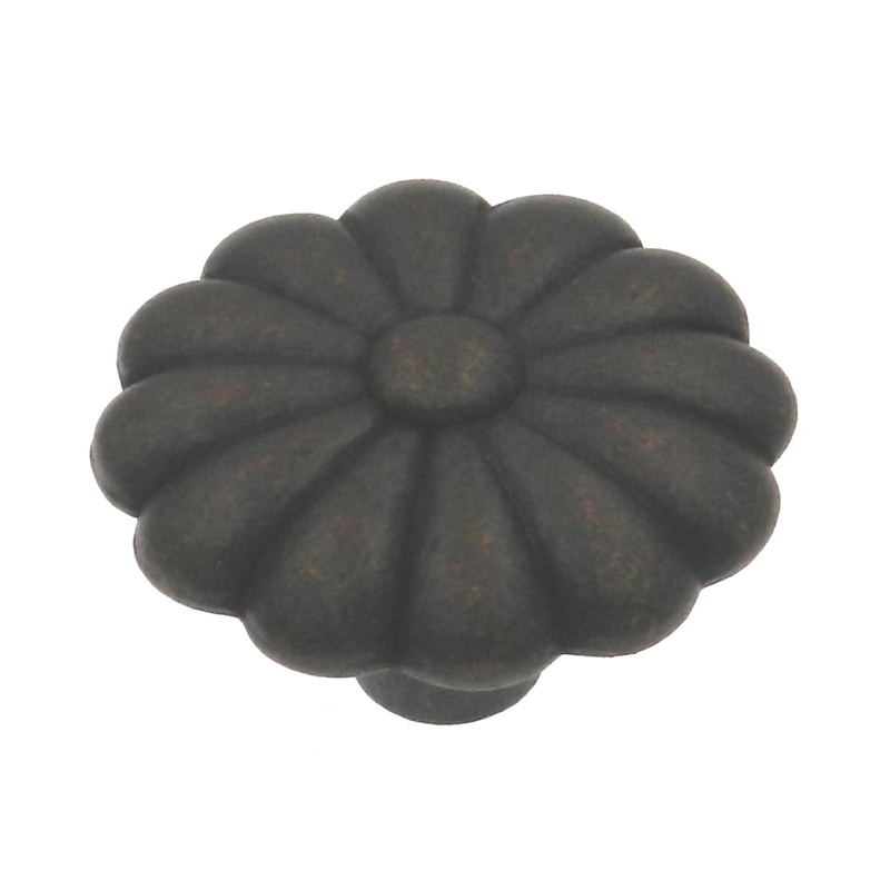 Hickory Hardware Vienna 1 3/8 Windover Antique Round Mushroom Cabinet Knob P3171-WOA