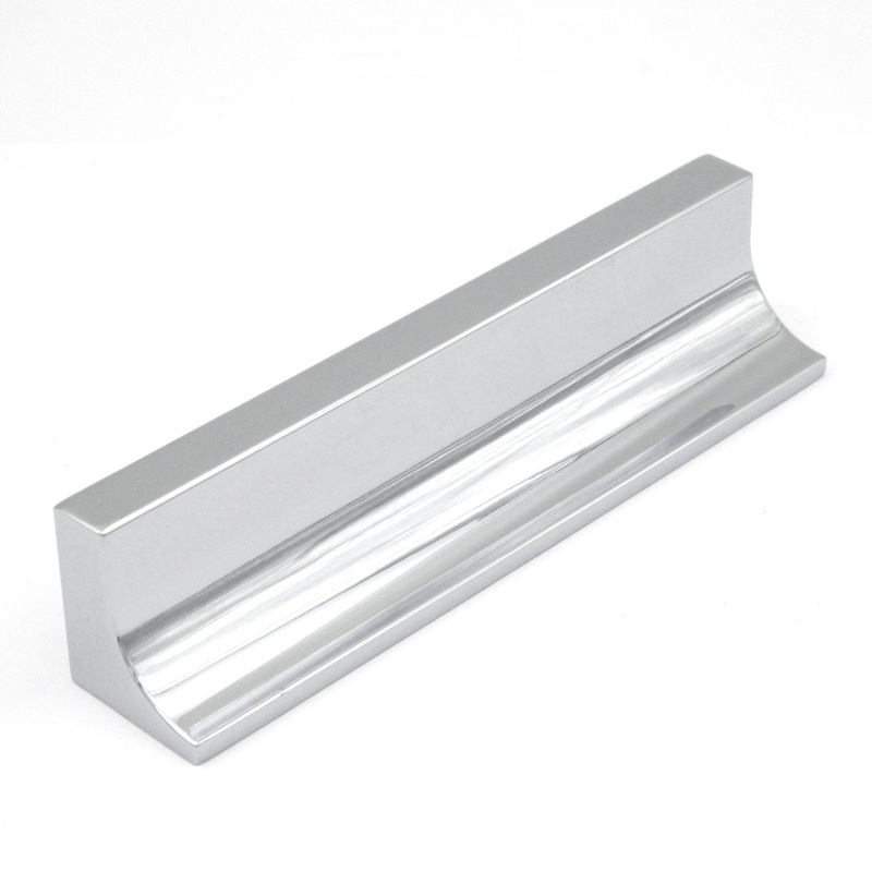 Hickory Swoop P3332-CH Chrome 3, 3 3/4 (96mm), 5 (128mm)cc Square Cabinet Cup Pull