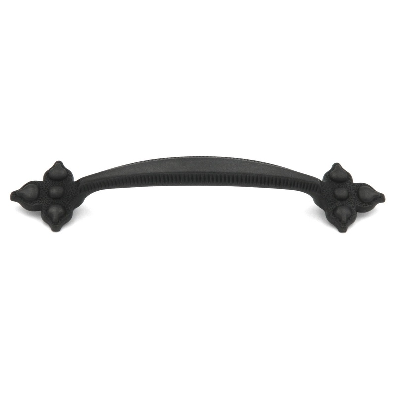 Keeler Spanish Gothic P3022-BMA Black Mist Antique 5cc Solid Brass Handle Pull