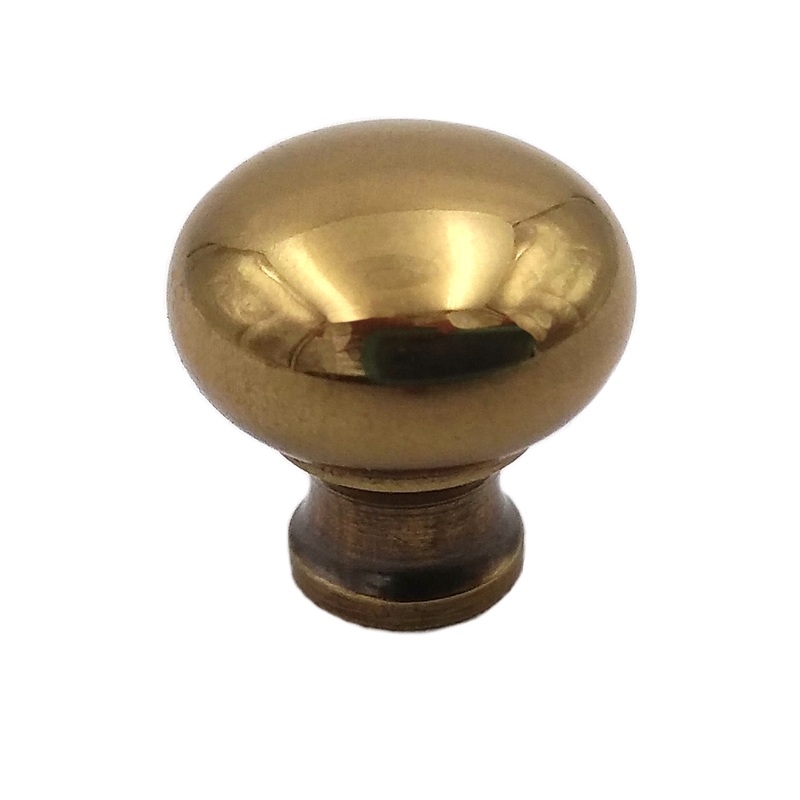 10 Pack Belwith Keeler Period Brass 1/2 Sherwood Antique Brass Solid Brass Cabinet Knob BK9-07